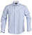 Рубашка мужская в полоску Reno, голубая - миниатюра - рис 2.