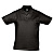 Рубашка поло мужская Prescott Men 170, черная - миниатюра - рис 2.