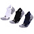 Набор из 3 пар спортивных мужских носков Monterno Sport, белый, черные и синий - миниатюра
