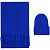 Шарф Flette, синий (василек) - миниатюра - рис 4.