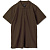 Рубашка поло мужская Summer 170, темно-коричневая (шоколад) - миниатюра