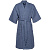 Халат вафельный мужской Boho Kimono, синий - миниатюра - рис 2.