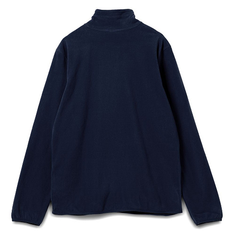 Куртка флисовая мужская Twohand, темно-синяя - рис 3.