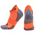 Набор из 3 пар спортивных мужских носков Monterno Sport, фиолетовый, зеленый и оранжевый - миниатюра - рис 7.