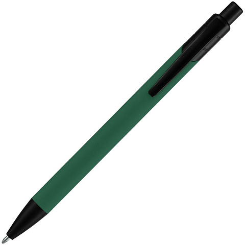 Ручка шариковая Undertone Black Soft Touch, зеленая - рис 5.