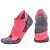Набор из 3 пар спортивных женских носков Monterno Sport, красный фиолетовый и розовый - миниатюра - рис 5.