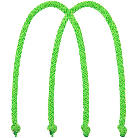 Ручки Corda для пакета M, ярко-зеленые (салатовые) - рис 2.