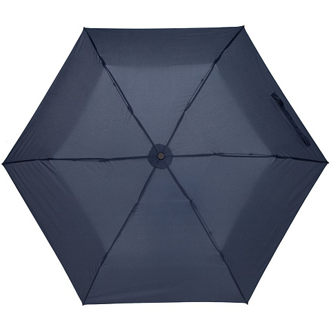Зонт складной Luft Trek, темно-синий - рис 4.