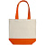 Холщовая сумка Shopaholic, оранжевая - миниатюра - рис 4.