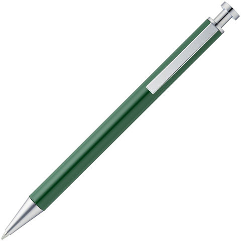 Ручка шариковая Attribute, зеленая - рис 3.