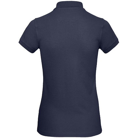 Рубашка поло женская Inspire, темно-синяя - рис 3.