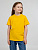 Футболка детская Regent Kids 150, желтая - миниатюра - рис 6.