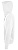 Толстовка мужская на молнии Soul Men 290 с контрастным капюшоном, белая - миниатюра - рис 4.