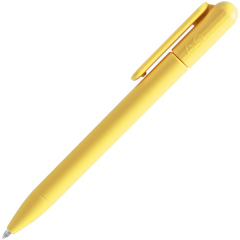 Ручка шариковая Prodir DS6S TMM, желтая - рис 4.