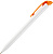 Ручка шариковая Favorite, белая с оранжевым - миниатюра - рис 3.