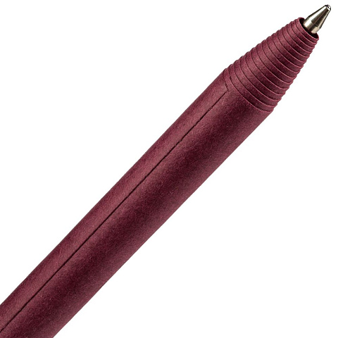 Ручка шариковая Carton Plus, бордовая - рис 7.
