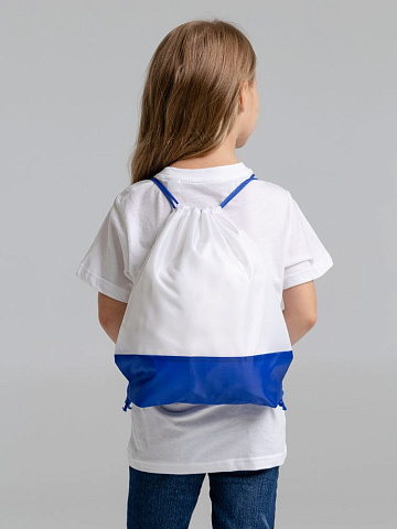 Рюкзак детский Classna, белый с синим - рис 6.