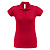 Рубашка поло женская Heavymill красная - миниатюра