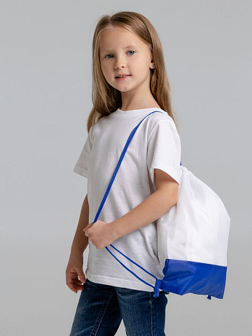 Рюкзак детский Classna, белый с синим - рис 5.