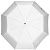 Зонт складной Manifest со светоотражающим куполом, серый - миниатюра