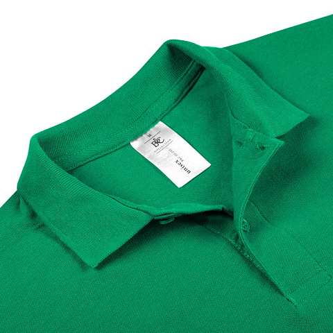 Рубашка поло ID.001 зеленая - рис 4.