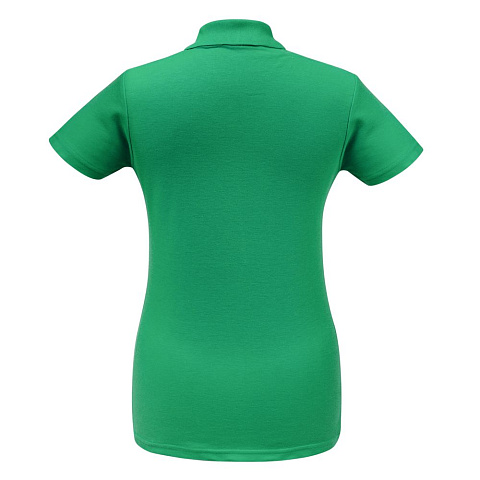 Рубашка поло женская ID.001 зеленая - рис 3.