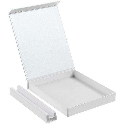 Коробка Shade под блокнот и ручку, белая - рис 5.