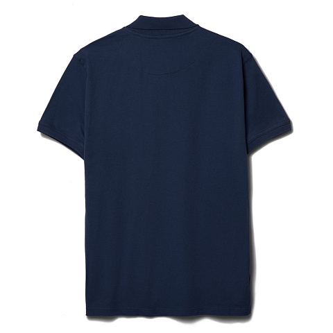 Рубашка поло мужская Virma Stretch, темно-синяя - рис 3.