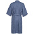 Халат вафельный мужской Boho Kimono, синий - миниатюра - рис 3.