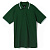 Рубашка поло мужская с контрастной отделкой Practice 270, зеленый/белый - миниатюра
