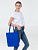 Холщовая сумка Avoska, ярко-синяя - миниатюра - рис 6.