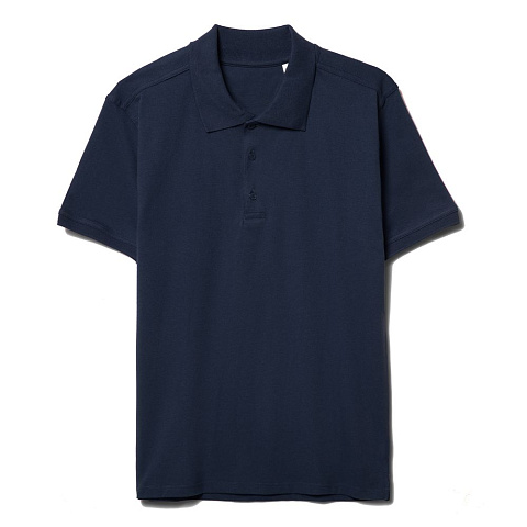 Рубашка поло мужская Virma Stretch, темно-синяя (navy) - рис 2.