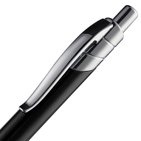 Ручка шариковая Underton Metallic, черная - рис 6.