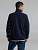 Куртка флисовая мужская Twohand, темно-синяя - миниатюра - рис 7.