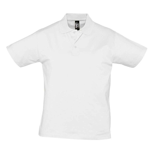 Рубашка поло мужская Prescott Men 170, белая - рис 2.