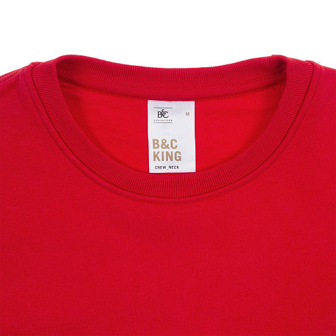Свитшот унисекс King, красный - рис 4.