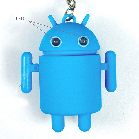 Брелок Android (led со звуком) - рис 2.