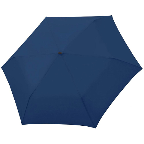 Зонт складной Carbonsteel Slim, темно-синий - рис 2.