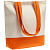 Холщовая сумка Shopaholic, оранжевая - миниатюра