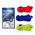 Набор из 3 пар спортивных носков Monterno Sport, красный, зеленый и синий - миниатюра - рис 3.