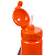 Бутылка для воды Barley, оранжевая - миниатюра - рис 6.