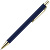 Ручка шариковая Lobby Soft Touch Gold, синяя - миниатюра - рис 4.