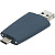 Флешка Pebble Universal, USB 3.0, серо-синяя, 32 Гб - миниатюра - рис 7.