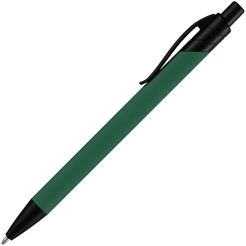 Ручка шариковая Undertone Black Soft Touch, зеленая - рис 3.