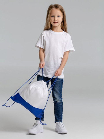 Рюкзак детский Classna, белый с синим - рис 7.