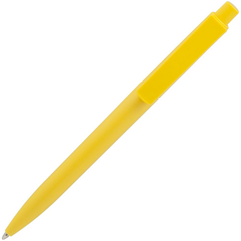 Ручка шариковая Crest, желтая - рис 4.