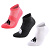 Набор из 3 пар спортивных носков Monterno Sport, розовый, серый и белый - миниатюра