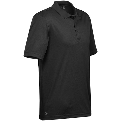 Рубашка поло мужская Eclipse H2X-Dry, черная - рис 3.