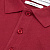 Рубашка поло мужская Neptune, вишнево-красная - миниатюра - рис 4.