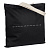 Холщовая сумка «Юношеский минимализм» с внутренним карманом, черная - миниатюра